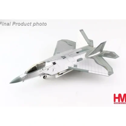 Hobby Master HA2823 1:72 F-22A Raptor "Mirror Coating" - Miniature Marvels: Airplane Models & Painted Dice* Airplane Model