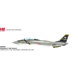 Hobby Master HA5240 1:72 F-14A Tomcat "Jolly Rogers" - Miniature Marvels: Airplane Models & Painted Dice* Airplane Model