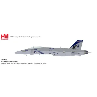 Hobby Master HA5126 1:72 F/A-18E Super Hornet "Pukin Dogs" - Miniature Marvels: Airplane Models & Painted Dice* Airplane Model