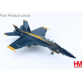 Hobby Master HA5128 1:72 F/A-18F "Blue Angels" #7 US Navy "75th Anniversary" - Miniature Marvels: Airplane Models & Painted Dice* Airplane Model