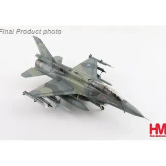 Hobby Master HA38023 1:72 F-16D Hellenic Air Force (2 AGM-88) - Miniature Marvels: Airplane Models & Painted Dice* Airplane Model
