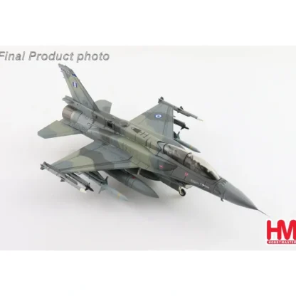 Hobby Master HA38023 1:72 F-16D Hellenic Air Force (2 AGM-88) - Miniature Marvels: Airplane Models & Painted Dice* Airplane Model