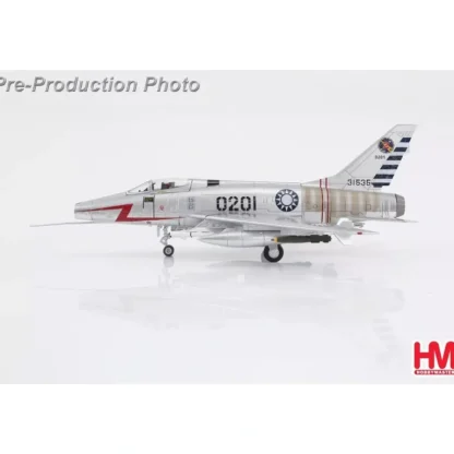 Hobby Master HA2125 1:72 F-100D Super Sabre 020/51-1535, 41st Sqn., ROCAF - Miniature Marvels: Airplane Models & Painted Dice* Airplane Model