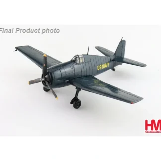 Hobby Master HA1121 1:72 F6F-5 "Blue Angels" US Navy, 1946 (with decals for No.1 to No.4 airplanes) - Miniature Marvels: Airplane Models & Painted Dice* Airplane Model