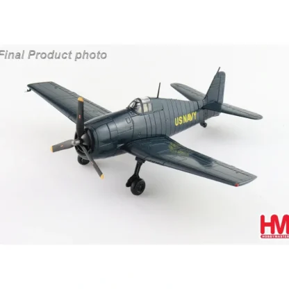 Hobby Master HA1121 1:72 F6F-5 "Blue Angels" US Navy, 1946 (with decals for No.1 to No.4 airplanes) - Miniature Marvels: Airplane Models & Painted Dice* Airplane Model