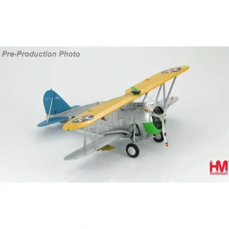 Hobby Master HA7304 1:48 F3F-3 Flying Barrel, BuNo 1451, VF6 Shooting Stars, 6-F-15, USS Enterprise, August 1940 - Miniature Marvels: Airplane Models & Painted Dice* Airplane Model