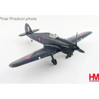 Hobby Master HA8614 1:48 Hawker Hurricane MK. Ia Lt George Burges - Miniature Marvels: Airplane Models & Painted Dice* Airplane Model
