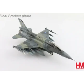 Hobby Master HA38022 1:72 Hellenic Air Force F-16D - Miniature Marvels: Airplane Models & Painted Dice* Airplane Model