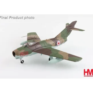 Hobby Master HA2423 1:72 MIG-15bis Red 1998, Maj. Ivanovich Mikhin, 518th IAP, North Korea, May 1953 - Miniature Marvels: Airplane Models & Painted Dice* Airplane Model