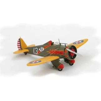 Hobby Master HA7501 1:48 P-26A Peashooter, 94th Pursuit Squadron, Selfridge Field, Michigan, 1935 - Miniature Marvels: Airplane Models & Painted Dice* Airplane Model