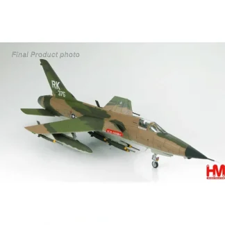 Hobby Master HA2504 1:72 Republic F-105D Thunderchief, Old Crow II (Bud Anderson) - Miniature Marvels: Airplane Models & Painted Dice* Airplane Model