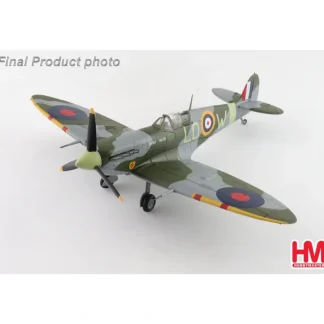 Hobby Master HA7861 1:48 Spitfire Mk. Vb BM124, flown by Sqn. Ldr. 'Paddy' Finucane, No. 602 Sqn., 1942 - Miniature Marvels: Airplane Models & Painted Dice* Airplane Model
