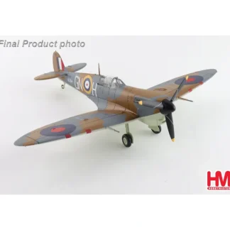 Hobby Master HA7857 1:48 Spitfire Mk. Vb Robert Buck McNair (RCAF),No. 249 Sqn., RAF, Malta, 1942 - Miniature Marvels: Airplane Models & Painted Dice* Airplane Model