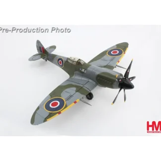Hobby Master HA7114 1:48 Spitfire XIV MV257 Capt J. E. Johnson - Miniature Marvels: Airplane Models & Painted Dice* Airplane Model