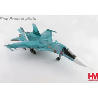 Hobby Master HA6308 1:72 Su-34 Fighter Bomber RF-81251, 277th Bomber Aviation Reg., Khurba Afb, 2022 - Miniature Marvels: Airplane Models & Painted Dice* Airplane Model
