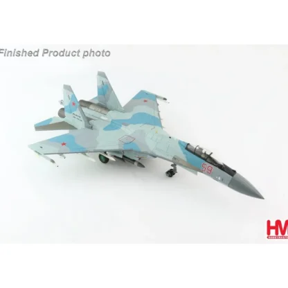Hobby Master HA5709 1:72 Su-35 Flanker E Red 59 "Syrian War" - Miniature Marvels: Airplane Models & Painted Dice* Airplane Model