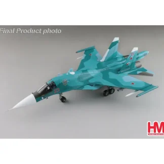 Hobby Master HA6309 1:72 Su-34 Fullback Fighter Bomber Red 23, Russian Air Force, Ukraine, March 2023 - Miniature Marvels: Airplane Models & Painted Dice* Airplane Model