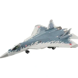 Hobby Master HA6804 1:72 Su-57 Stealth Fighter Red 52, Russian Air Force - Miniature Marvels: Airplane Models & Painted Dice* Airplane Model