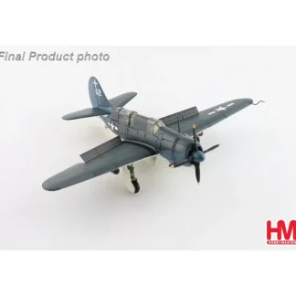 Hobby Master HA2215 1:72 US Navy SB2C Helldiver VB-18, White 62, USS Intrepid, Musashi Sinking, October 1944 - Miniature Marvels: Airplane Models & Painted Dice* Airplane Model
