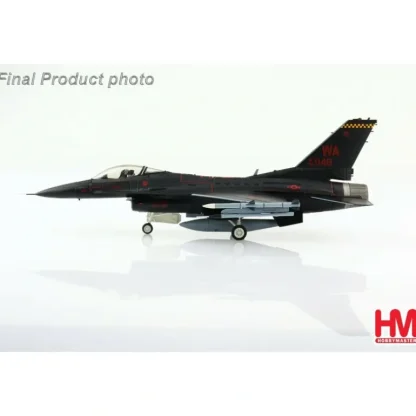Hobby Master HA3894 1:72 USAF F-16C "Wraith" 64th Aggressor Sqn Nellis AFB - Miniature Marvels: Airplane Models & Painted Dice* Airplane Model