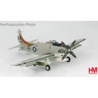 Hobby Master HA2901 A-1H Skyraider VA-176, USS Intrepid (CVS-11), Oct 1966 Mig Killer - Miniature Marvels: Airplane Models & Painted Dice* Airplane Model