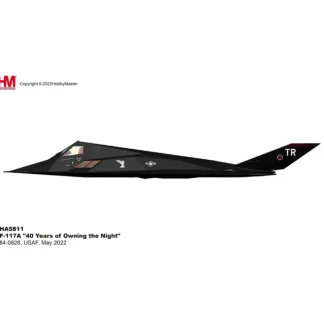 Hobby Master HA58111:72 F-117A Nighthawk USAF Dark Knights - Miniature Marvels: Airplane Models & Painted Dice* Airplane Model