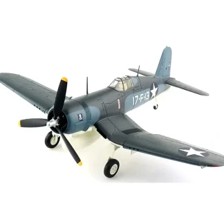 Hobby Master HA82211:48 F4U Corsair USN VF-17 Jolly Rogers, White 17-F-13, USS Bunker Hill - Miniature Marvels: Airplane Models & Painted Dice* Airplane Model