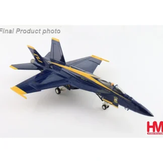 Hobby Master HA5121C 1:72 F/A-18E Super Hornet Blue Angels, No.2 airplane, US Navy, 2021 - Miniature Marvels: Airplane Models & Painted Dice* Airplane Model