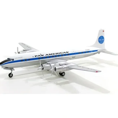 Hobby Master HL7009 1:200 DC-7C Pan American World Airways, Clipper Flora Temple N739PA - Miniature Marvels: Airplane Models & Painted Dice* Airplane Model