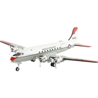 Hobby Master HL2025 1:200 Douglas C-54Q Skymaster 56501, US Navy Test Pilot School, 1973 - Miniature Marvels: Airplane Models & Painted Dice* Airplane Model