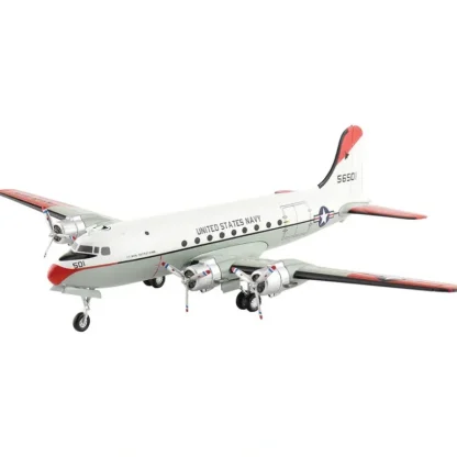 Hobby Master HL2025 1:200 Douglas C-54Q Skymaster 56501, US Navy Test Pilot School, 1973 - Miniature Marvels: Airplane Models & Painted Dice* Airplane Model