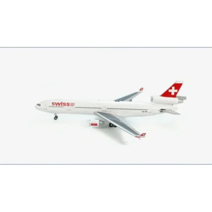 Hobby Master HL1202 1:200 McDonnell Douglas MD-11-5 Swiss International Airlines "HB-IWE" - Miniature Marvels: Airplane Models & Painted Dice* Airplane Model