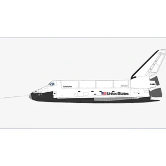 Hobby Master HL1408 1:200 Space Shuttle "Enterprise" - Miniature Marvels: Airplane Models & Painted Dice* Airplane Model