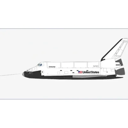 Hobby Master HL1408 1:200 Space Shuttle "Enterprise" - Miniature Marvels: Airplane Models & Painted Dice* Airplane Model
