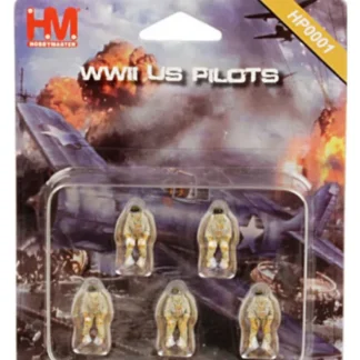 Hobby Master HP0001 1:72 WWII Pilots - Miniature Marvels: Airplane Models & Painted Dice* Airplane Model