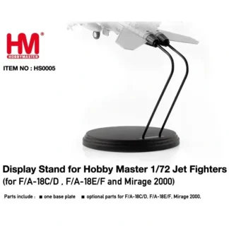 Hobby Master Stand HS0005 1:72 Jet Fighters - Miniature Marvels: Airplane Models & Painted Dice* Airplane Model