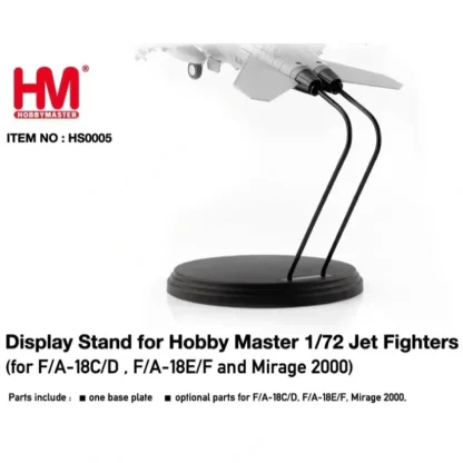 Hobby Master Stand HS0005 1:72 Jet Fighters - Miniature Marvels: Airplane Models & Painted Dice* Airplane Model