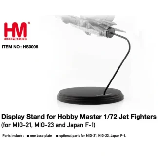 Hobby Master Stand HS0006 1:72 Jet Fighters - Miniature Marvels: Airplane Models & Painted Dice* Airplane Model