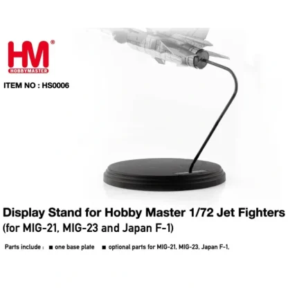 Hobby Master Stand HS0006 1:72 Jet Fighters - Miniature Marvels: Airplane Models & Painted Dice* Airplane Model