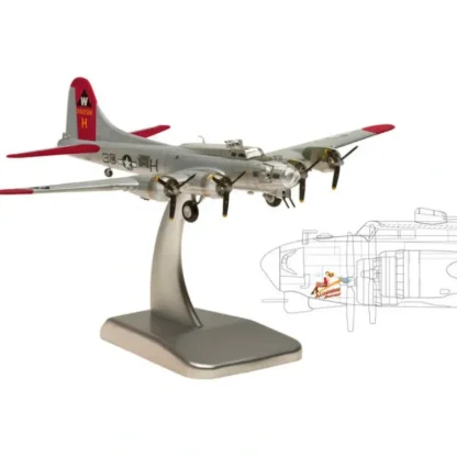 Hogan Wings 1:200 B-17G 5972 - Miniature Marvels: Airplane Models & Painted Dice* Airplane Model