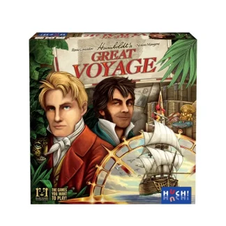 Hot Humboldt's Great Voyage RRG GREAT VOYAGE - Miniature Marvels: Airplane Models & Painted Dice Board Game