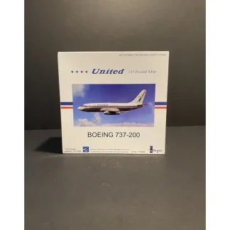 IF732009 Inflight200 1:200 United Boeing 737-200 Friendship N9032U - Miniature Marvels: Airplane Models & Painted Dice* Airplane Model