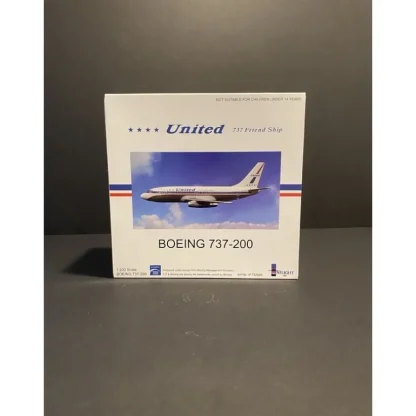 IF732009 Inflight200 1:200 United Boeing 737-200 Friendship N9032U - Miniature Marvels: Airplane Models & Painted Dice* Airplane Model