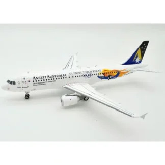 InFlight 200 IF3200318B 1:200 A320-200 Ansett Australia VH-HYN "Olympic Torch Relay" - Miniature Marvels: Airplane Models & Painted Dice* Airplane Model