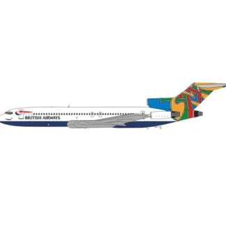 InFlight IF722045 1:200 British Airways Boeing 727-200 ZS-NZV - Miniature Marvels: Airplane Models & Painted Dice* Airplane Model