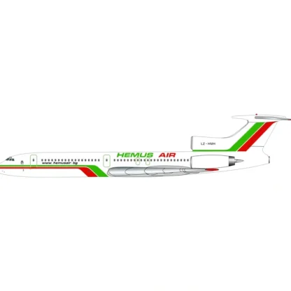 InFlight200 IF1540813 Hemus Air Tu-154M LZ-HMH - Miniature Marvels: Airplane Models & Painted Dice* Airplane Model