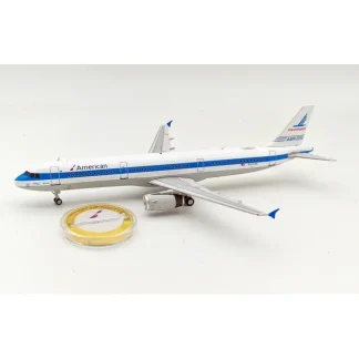 Inflight IF321AA581 1:200 American Airlines Airbus A321-231 N581UW Plus Collector Coin - Miniature Marvels: Airplane Models & Painted Dice* Airplane Model