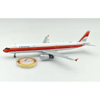 Inflight IF321AA582 1:200 American Airlines Airbus A321-231 N582UW Plus Collectors Coin - Miniature Marvels: Airplane Models & Painted Dice* Airplane Model