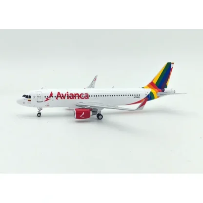 Inflight IF320AV1223 1:200 Avianca Rainbow Airbus A320 N724AV - Miniature Marvels: Airplane Models & Painted Dice* Airplane Model