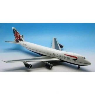 Inflight IF7420413C 1:200 British Airways Boeing 747-200 G-BDXK - Miniature Marvels: Airplane Models & Painted Dice* Airplane Model